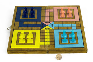 Ludo Wooden Game