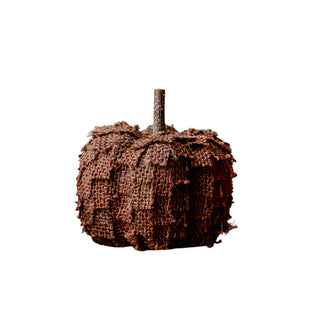 Hessian Pumpkin Dark Brown