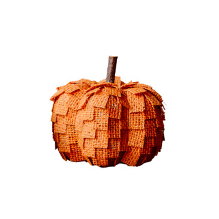 Hessian Pumpkin Burnt Orange