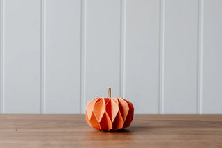 Orange Paper Pumpkin