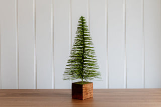 Green Bristle Christmas Tree