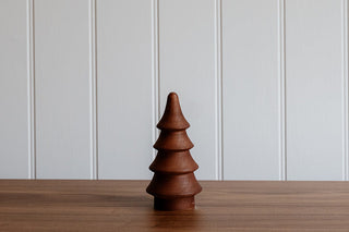 Wooden Medium Brown Christmas Tree