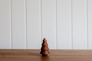 Wooden Small Brown Christmas Tree