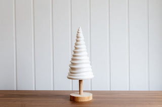 Ceramic Large White Christmas Tree