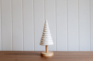 Ceramic Small White Christmas Tree