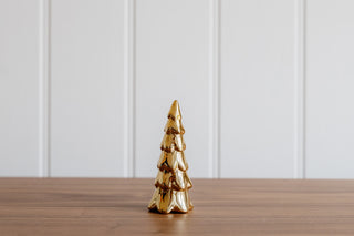 Gold Scalloped Christmas Tree