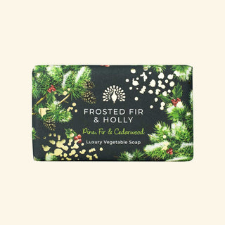 Frosted Fir & Holly Soap 190g