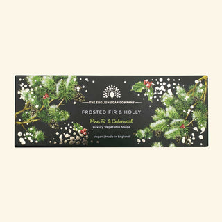 Frosted Fir & Holly Soap Gift Box
