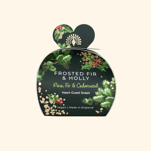 Frosted Fir & Holly Guest Soap