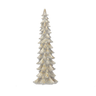 Ceramic Gold Christmas Tree Small