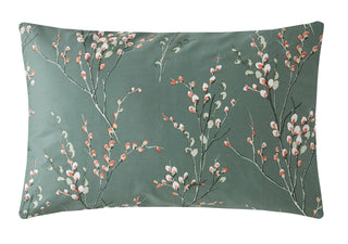 Pussy Willow Fern Green Standard Pillowcase Pair