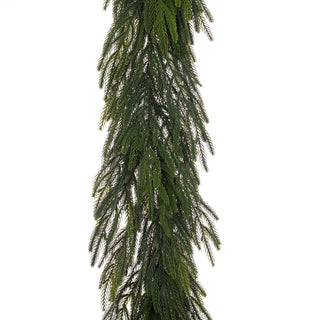 Waxed Pine Garland 180cm