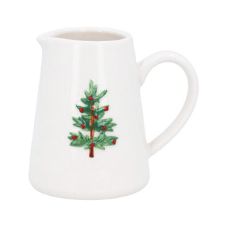 Christmas Tree Stoneware Mini Jug