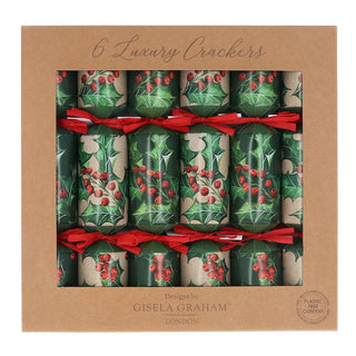 Holly Crackers 6Pk