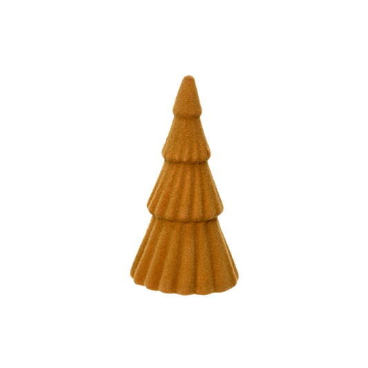 Mustard Flock Twist Tree Christmas Decoration