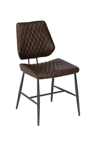 Dalton Dining Chair Dark Brown