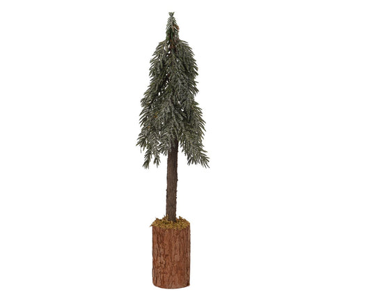 Slimline Indoor Icy Christmas Tree Sml