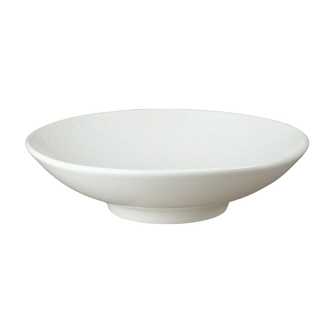 Denby Porcelain Carve White Pasta Bowl