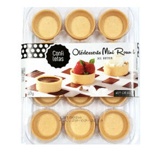 All Butter Mini Round Tartlets (12 Pieces) 69g