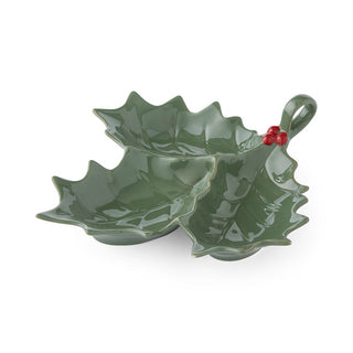 Robins Retreat Nibble Bowl Holly & Berries