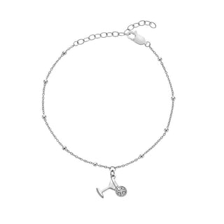 Silver Whisper Birthday Celebrations Bracelet