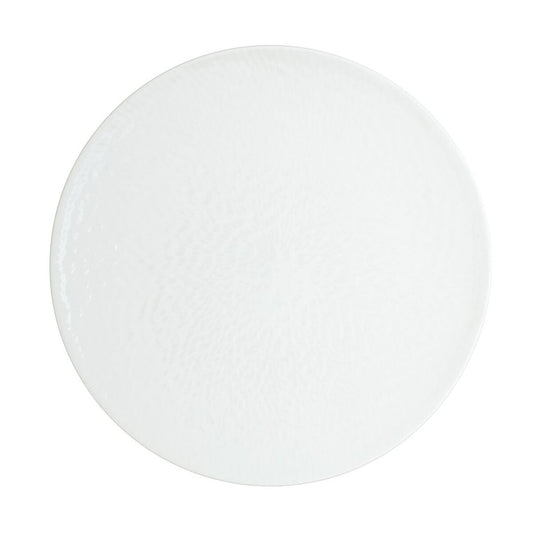 Denby Porcelain Carve White Dinner Plate
