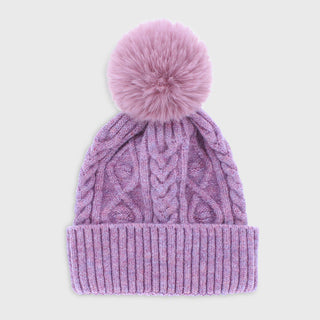 Ester Pom Pom Hat Lilac