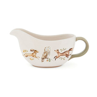 Forest Fable Ceramic Gravy Boat
