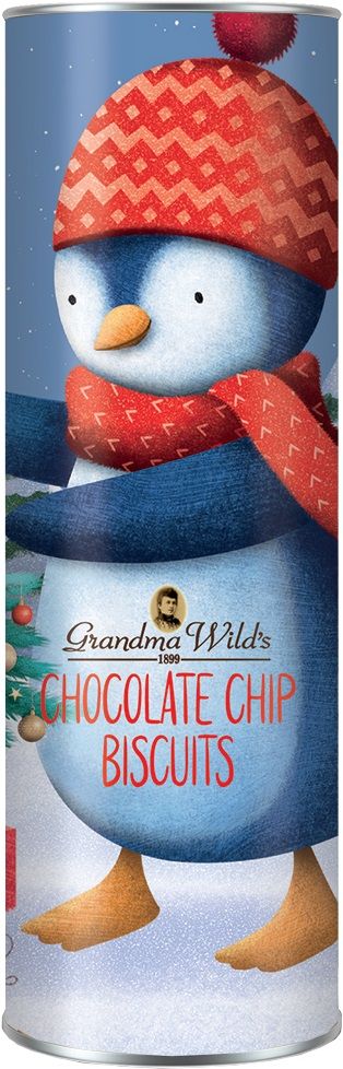 Giant Penguin Tube Biscuit  200g