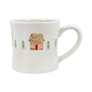 Gingerbread House Stoneware Mini Mug