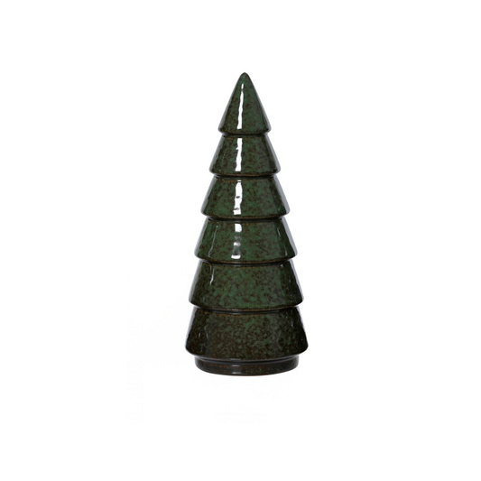 Green Brown 6 Teir Tree Shaped Chirstmas Decoration Lrg