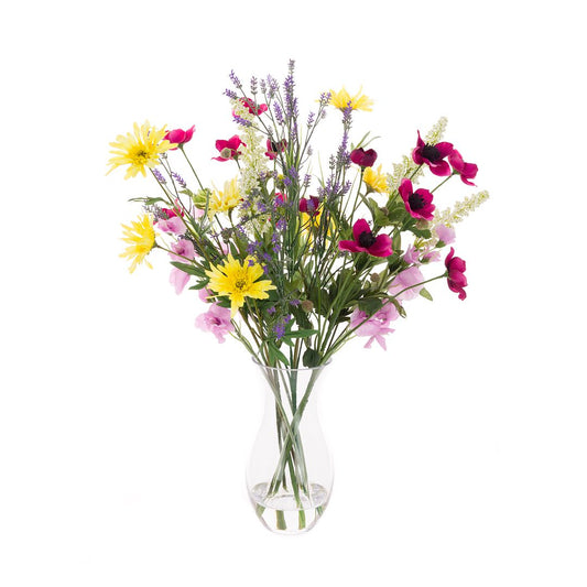 Garden Flowers In Vase