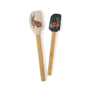 Heritage Hare Bamboo Spatulas Set of 2