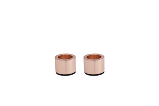 Rose Gold Candleholder Set of 2