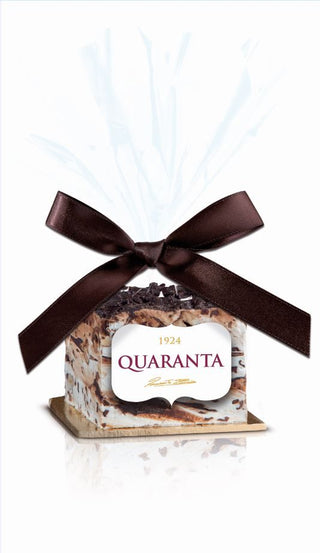 Quaranta Dark Chocolate Soft Nougat Cube