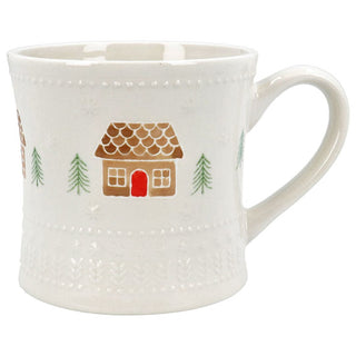 Gingerbread House Stoneware Large Mug