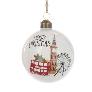 Glass London Bauble