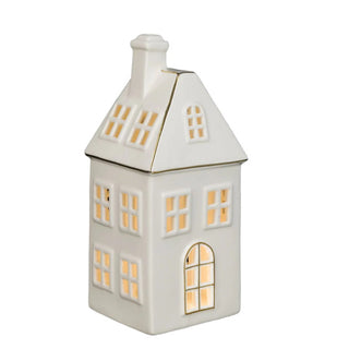 Porcelain Led House Ornament Large