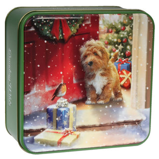 Embossed Cockapoo on a Doorstep 200g