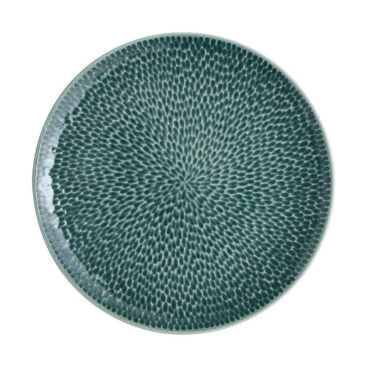 Denby Porcelain Carve Green Medium Plate
