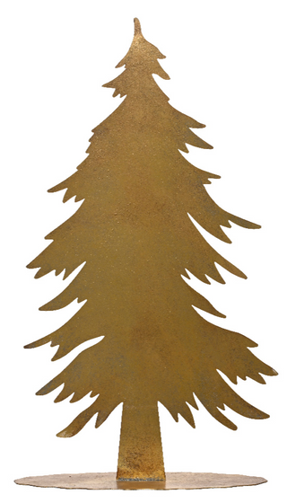 Antique Gold Tree Decoration Large