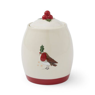 Robins Retreat Ceramic Canister