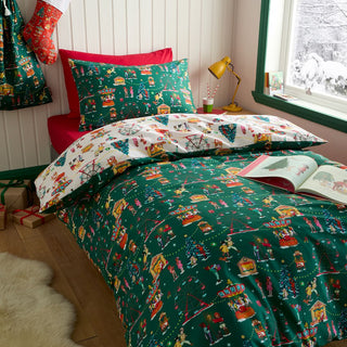 Christmas Fairground Single Duvet Set