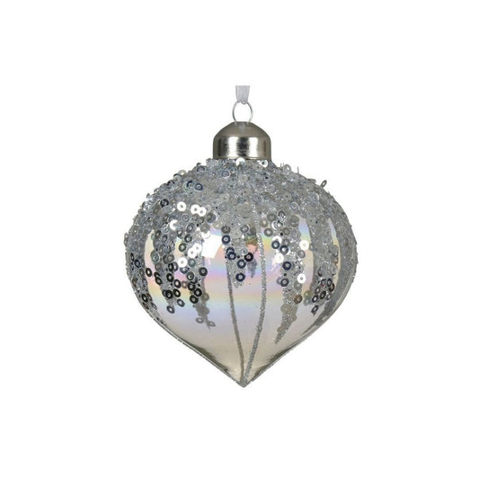 Clear Iris with Sequins Onion