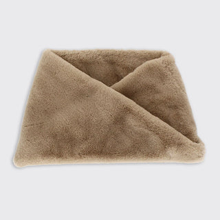 Chunky Faux Fur Snood Mocha