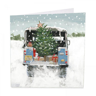 Jolly Journey Christmas Cards 6Pk