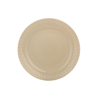 Artisan Street Leaf Dinner Plate Stone