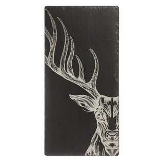 Etched Stag Table Runner