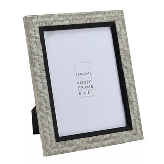 iFrame Grey Finish Frame 6" x 8"