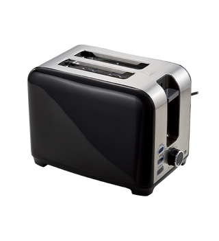 Judge Electricals 2 Slice Toaster, Black